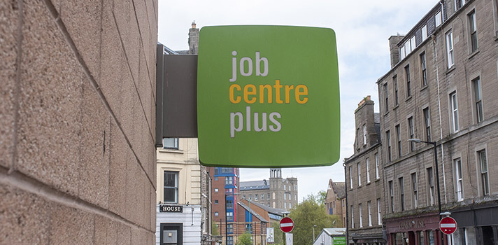 Job Centre Plus sign in Dundee